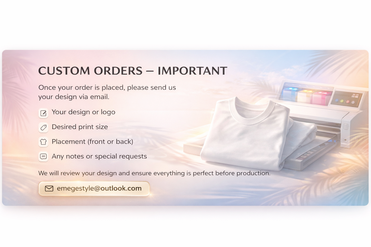 E Customize CUSTOM – EMEGESTYLE
