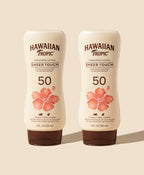 Pack of 2 Hawaiian Tropic Sheer Touch Ultra Radiance Lotion Sunscreen SPF 50, 8.0 fl oz
