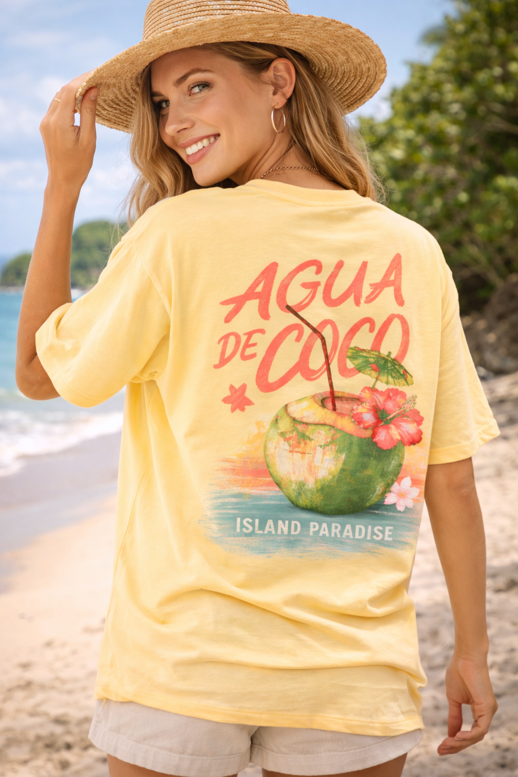 Agua de coco - Cotton Tee