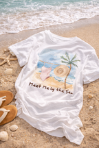 MEET ME BY THE SEA - COTTON TEE
