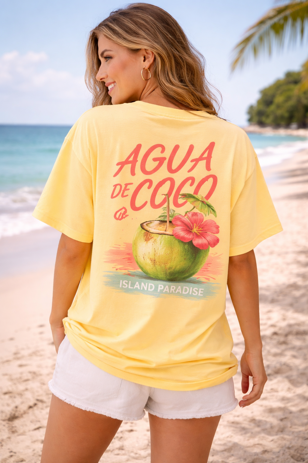 Agua de coco - Cotton Tee