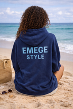 EMEGE STYLE Latte Beach Hoodie
