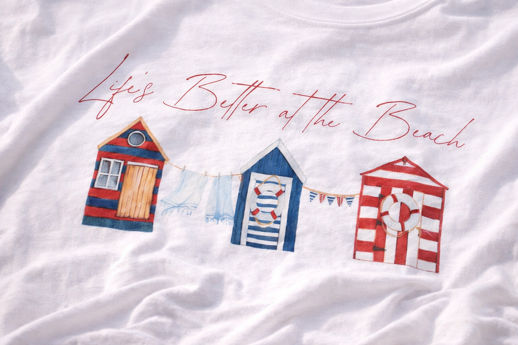 Life’s Better at the Beach - Cotton tee