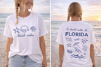 FLORIDA BEACH VIBES - COTTON TEE