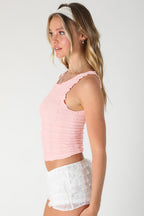 Textured Tank Top