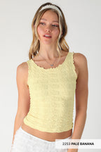 Textured Tank Top