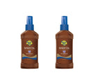 Banana Boat Deep Tanning Oil Spray Sunscreen Protector Spectrum SPF 4, Pack Of 2