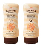 Hawaiian Tropic Sunscreen with Ultra Radiant Lotion SPF 50, 8 Oz Un, Pack Of 2
