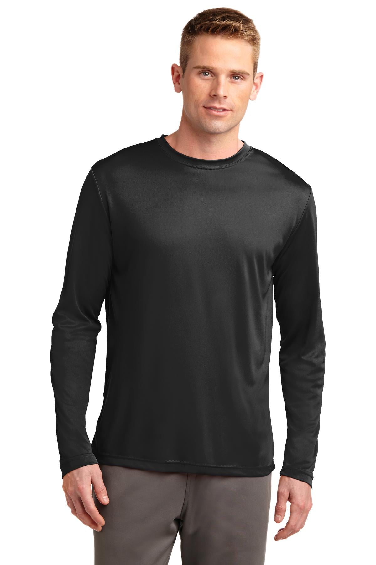 ADD CUSTOM LOGO Long Sleeve PosiCharge ® Competitor™ Tee ST350LS