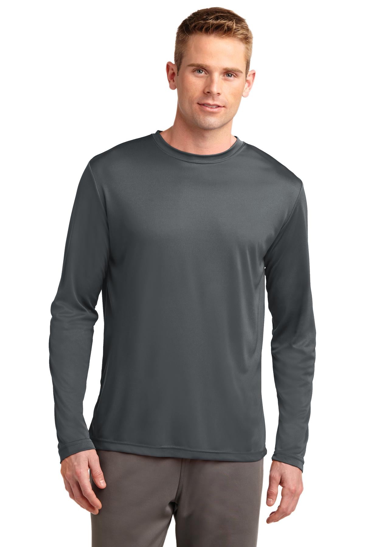 ADD CUSTOM LOGO Long Sleeve PosiCharge ® Competitor™ Tee ST350LS
