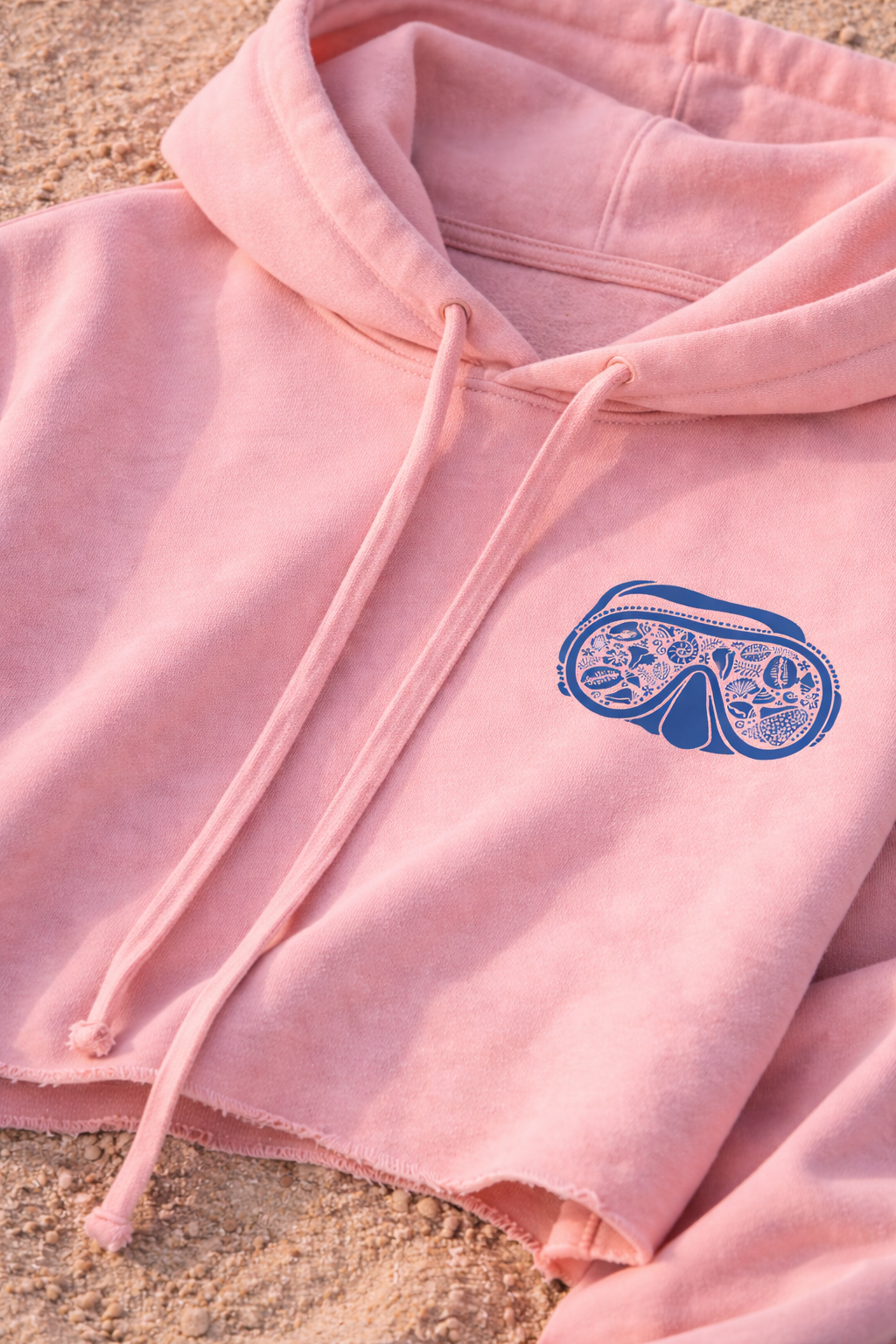Salty Treasures Cropped Hoodie