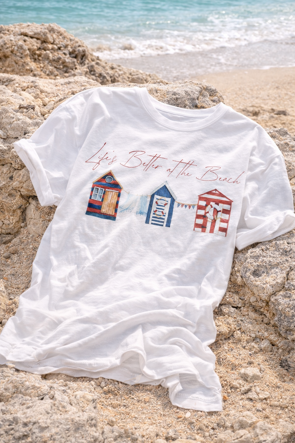 Life’s Better at the Beach - Cotton tee