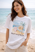 MEET ME BY THE SEA - COTTON TEE